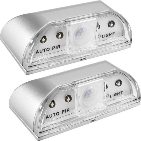 Veilleuse LED avec capteur intelligent, capteur de verrouillage de porte, lampe de table, boîte à gants, toilettes, armoire (1/5)
