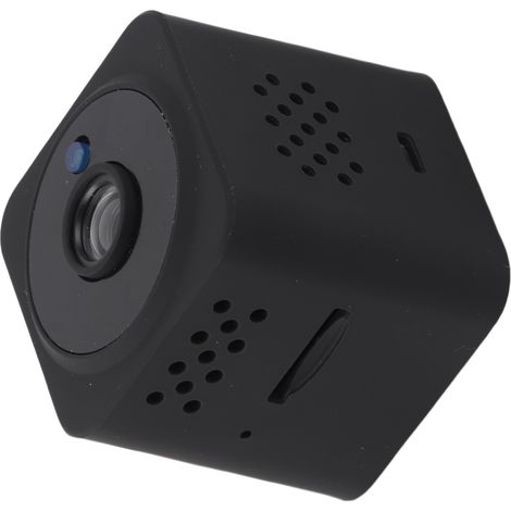 Caméra de sécurité sans fil avec fixation magnétique, vision nocturne 1080p, détection de mouvement, Wi-Fi 2,4 GHz, audio bidirectionnel, carte mémoire 32 Go. (1/5)