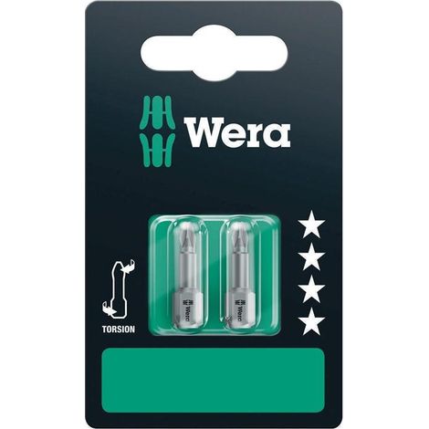 Wera 851/1 TZ SB Bits, PH 2 x 25 mm, 2-teilig 05073324001 (1/5)