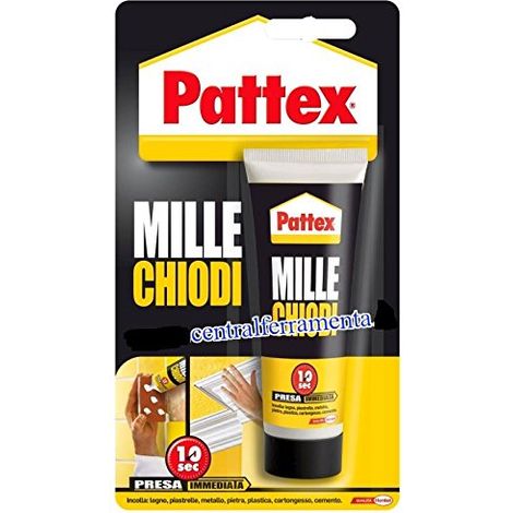 Pattex Millechiodi Forte e Rapido 100 g 4 Pezzi