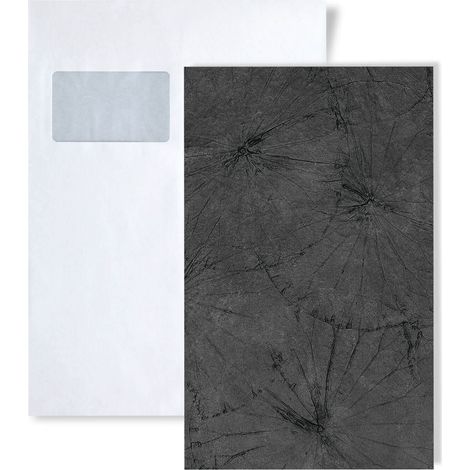 1 SAMPLE PIECE S-24963 WallFace LOTUS CLASSY BlackSTRUCTURE Collection Wall panel SAMPLE in DIN A5 size