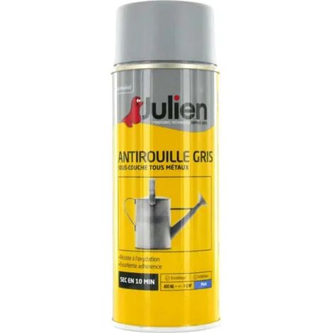 Julien pintura antióxido spray gris mate 400ml