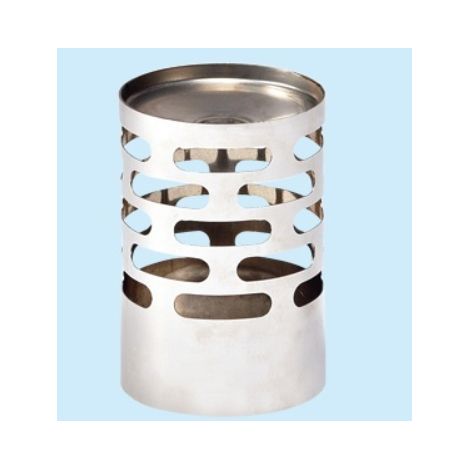 TERMINALE IN ACCIAIO INOX FEMMINA D.10 (1/4)