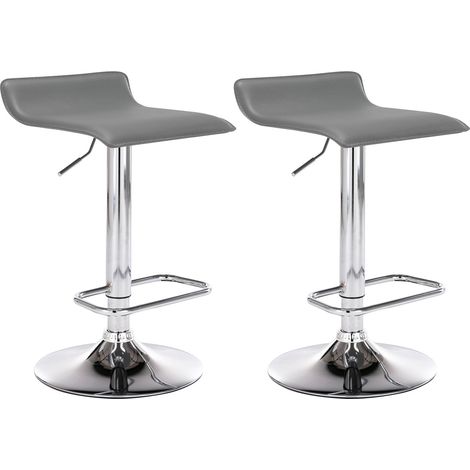 Set 2 Sgabelli Bar DYN grigio