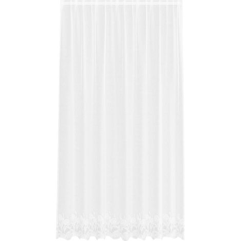 Maison Exclusive - Tenda in Pizzo con tende Bianco 245 x 200 cm Poliestere