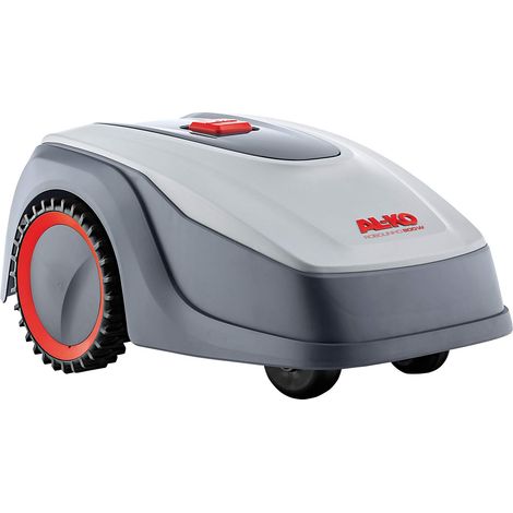 AL-KO - Robot Tosaerba Robolinho® 800W - Pendenza massima 45%, Batteria 20V , 2,5Ah , Sistema a quatto doppie lame, larghezza taglio 20cm. Ideale 500mq (1/4)
