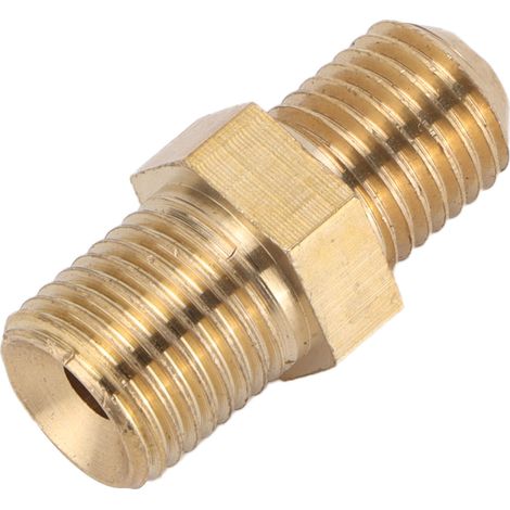 Connecteur fileté de restriction d'huile 4AN M12x1,25, adapté aux turbocompresseurs GT35, T25, T28, T3 et T4. (1/5)
