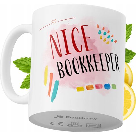 Tazza divertente e umoristica per contabile, ideale per caffè e tè, con grafica e testo divertenti. Perfetta per compleanni, onomastici e festività. Tazza premium per occasioni speciali, per casa, uff (1/5)