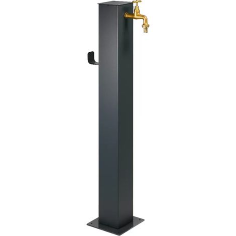 Colonna acqua antracite 95 cm da giardino (1/4)