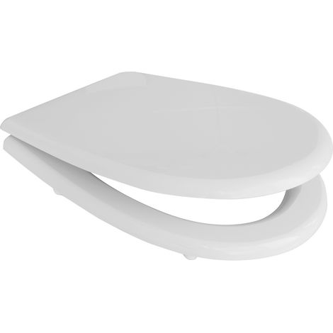 Sedile wc per incea vaso luna forma 6 bianco