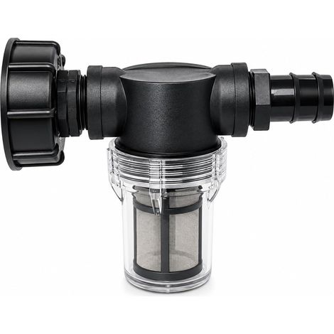 IBC tank filter connector, water filter, rainwater filter, rain filter hose connector, IBC tank adapter with filter outlet (32mm) (1/5)