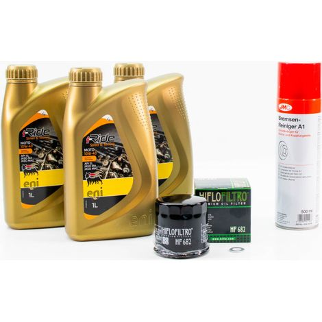 Kit Entretien Vidange pour VOGE 500 DSX de 2021 à 2024 - ENI I-RIDE MOTO 10w40 3L