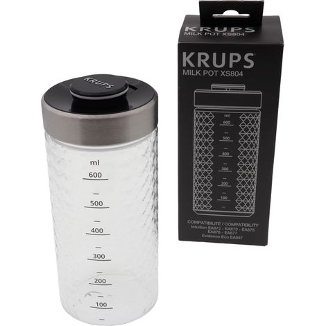 Krups caraffa latte 600ml macchina caffè Intuition Experience+ EA875 EA877 EA87 (1/5)