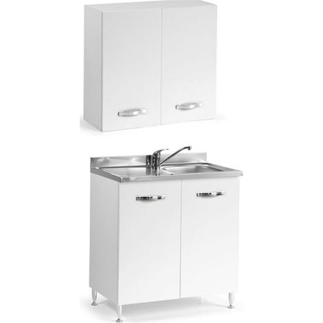 Mobile cucina componibile con sottolavello e pensile