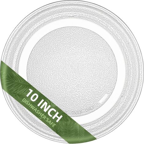Plateau tournant verre 25,5cm fond plat compatible Whirlpool lave-vaisselle (1/5)