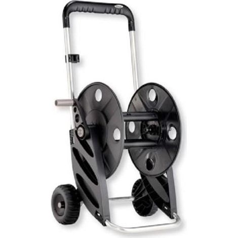 CLABER 8977 AVVOLGITUBO SILVER ALL IN ALLUMINIO CARRELLO CAPACITA MAX 60 METRI (1/2)