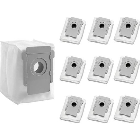 Sacs à poussière jetables compatibles avec iRobot Roomba i3/i4/i5/i6+/i7/i8/E5/E6/S9 - 10 pièces (1/5)