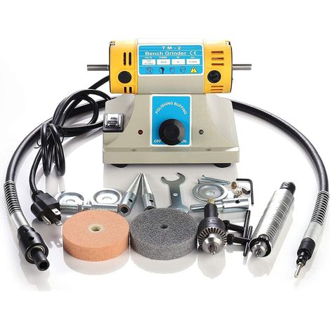 Mini kit d'outils de polissage pour pierres de jade 220 V 350 W (1/5)