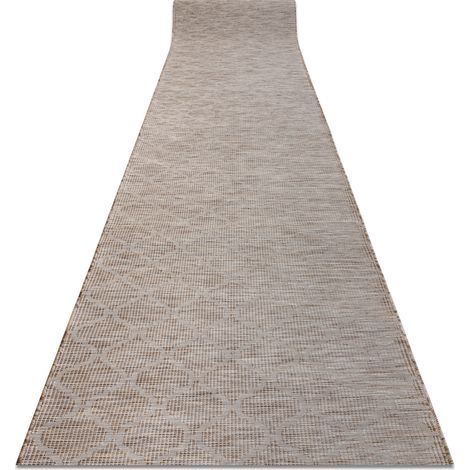 SPARK 0686A alfombra beige / crema - Líneas, sisal, estructural beige 120x170 cm (1/5)