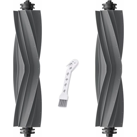 2 Brosse pour Dream X40 Ultra /X40 Master /L10s Ultra /L10s Pro Ultra /L10s Pro Gen2 /L10s Plus /L20 Ultra /L40 Ultra /D10 Plus, Mova E30 Ultra /P50 Pro Ultra, pour Xiaomi X10+ /X20+ (1/4)