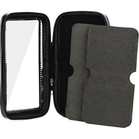 CLM-Tech Support de téléphone Portable vélo, Moto, Support de Smartphone pour Vélo Trottinette Scooter jusqu'à 5 FIXATION TELEPHONE (1/4)