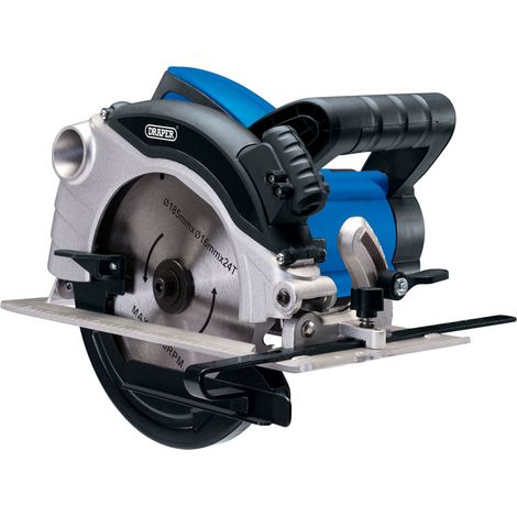 Draper 185mm Laser-Guided Circular Saw with 1300W Power, 240V, Model 56791 (1/5)