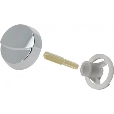 Volante de ABS cromado para el desagüe de la bañera Vidhoobain (1/4)