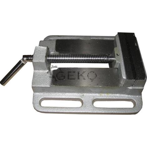 Geko G01042 - Vite per trapano (ghisa, 100 mm, 4 pollici), colore argento
