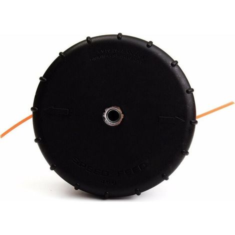 Testina per decespugliatore Speed-Feed 450 per Echo SRM-266 SRM-266S SRM-266T SRM-266U SRM-280 SRM-280S SRM-280T con asta dritta 99944200903, nera (1/4)