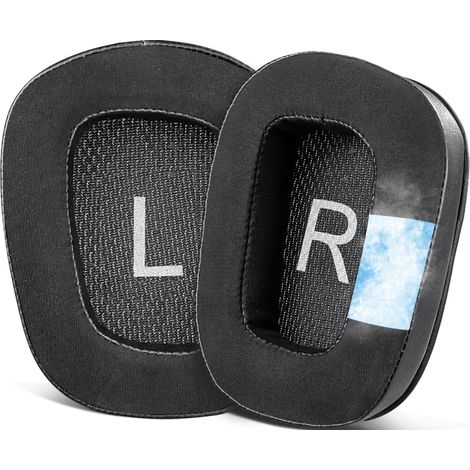 Almohadillas de espuma de gel refrescante para auriculares Logitech G35, G930, G933, G933S, G935, G633, G633S, G635, G533, G430, G431, G432, G433, G332, G230, G231 y G233.