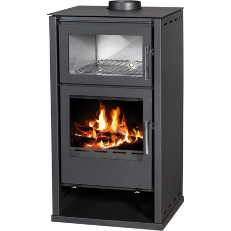 Victoria Kaminofen Regina F mit Backfach mit 8,65 kW (1/2)