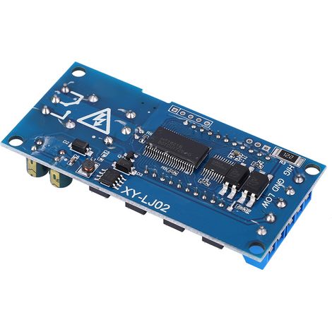 5V 12V 24V Module de relais temporisé minuterie cyclique délai de coupure 0,01s à 9999min avec affichage LCD (1/5)