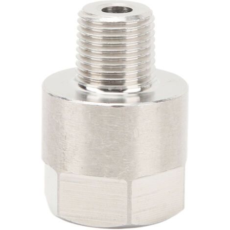 DEESSE SHOP-Manomètre d'huile en Acier Inoxydable A /8in NPT M à M10x1.0 Raccord Fem pour Jauge de Température de Pression de Carburant d'huile Décollage. (1/5)