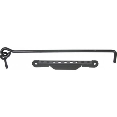 Gancho y rejilla de acero prepintado, Al.25 x L.300 x P.20 mm AFBAT