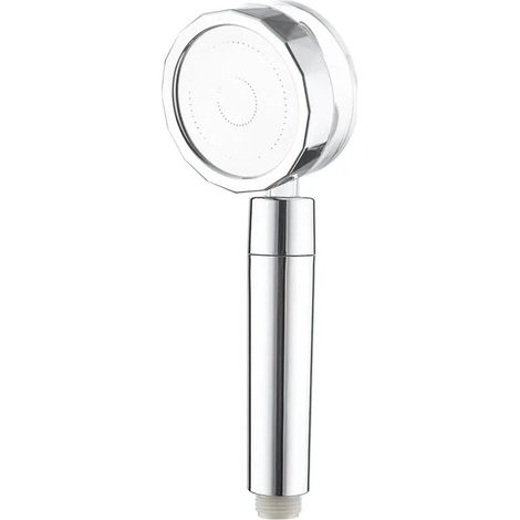 Hélice pommeau de douche pluie haute pression avec ventilateur économie d'eau Massage haute pression Premium salle de bain douche accessoire argent (1/2)