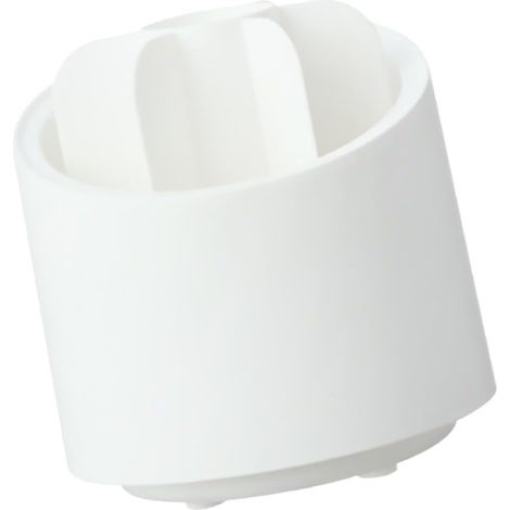 Boîte de rangement rotative pour pinceaux de maquillage avec compartiments multiples pivotants à 360°, porte-stylos et pinceaux de maquillage blanc