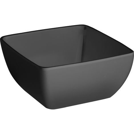 Bol de salade classique en mélamine 19x19x9 - Noir
