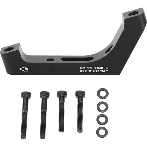 Fahrrad-Scheibenbremshalterung, Adapter für die Montage von Hinterrad-Scheibenbremsen, kompatibel mit 160-mm-System (1/5)