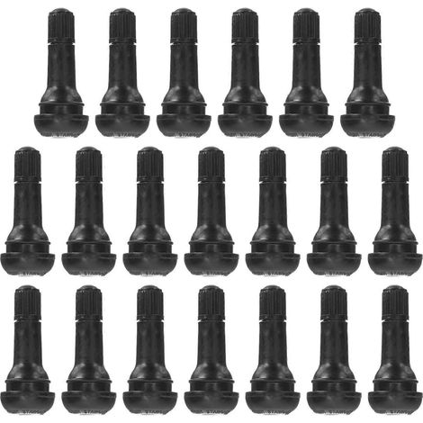 Lot de 20 valves de pneus tubeless à clipser, accessoires de rechange pour automobiles (1/5)