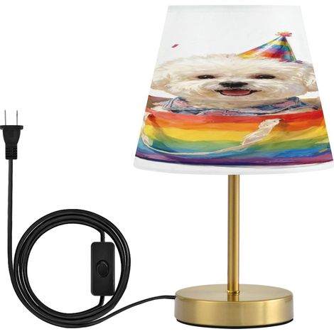GuoChe Celebratory Puppy Lampe de table arc-en-ciel 3 modes (1/5)