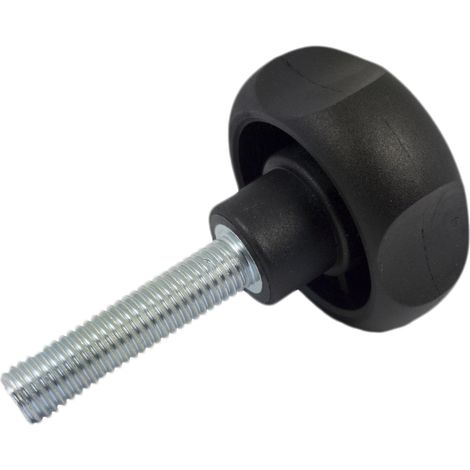 Tiradores con extremo roscado cincado M6x15 (1/5)