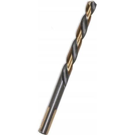 PUNTA PER METALLO ACCIAIO HSS NERO ORO FBQ FI 8/117mm 1 pz. (1/3)