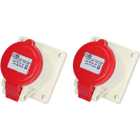 Prise de courant industrielle ZNG314 16A, 3P+T, IP44 (1/5)