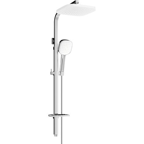 Mexen Q33 Duschsäule, Chrom/Weiß - 798333395-02 (1/2)