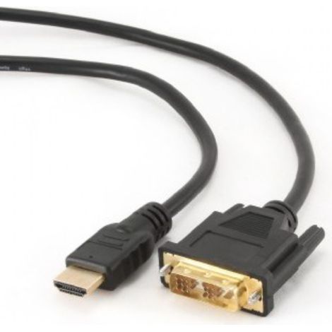 Gembird  CC-hdmi-DVI-6  Macho  HDMI Tipo A de 19 pines  Macho  DVI  1,8 m