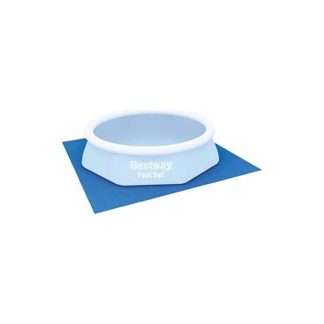 TAPPETO DI SOTTOFONDO QUADRO PER PISCINE FAST SET  cm.335x335, Kg.0,975 (art.58001)    BESTWAY
