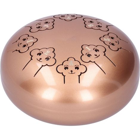 Batterie à Main en Acier Tambour Cartoon pour Enfants, Cadeau Musical Débutant, 5.5 Pouces Doré SLADE (1/5)