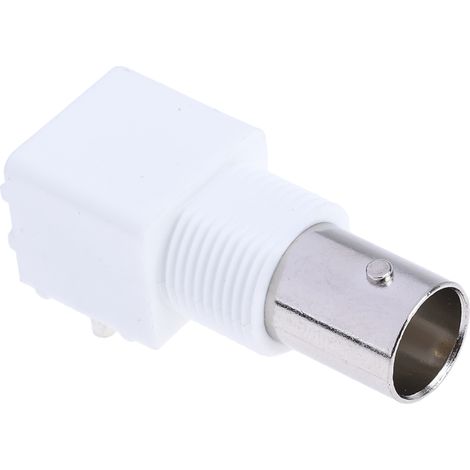 Connecteur coaxial RS PRO Femelle à angle droit, raccordement Traversant 75O Montage sur CI ( Prix pour 1 ) (1/4)