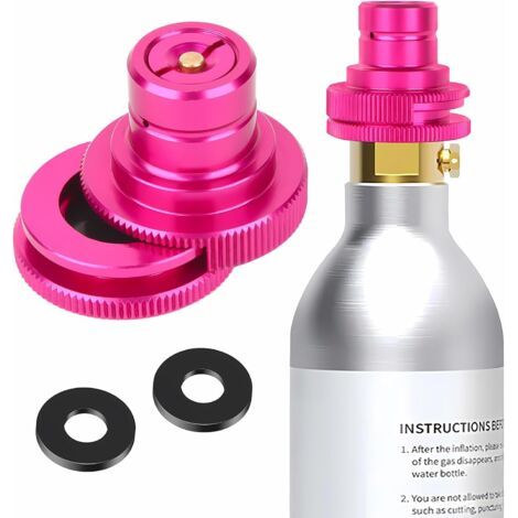 Adaptateur rapide pour machines à eau pétillante SodaStream Duo/Terra/Art et cylindres de CO2 avec filetage externe TR21-4. (1/5)