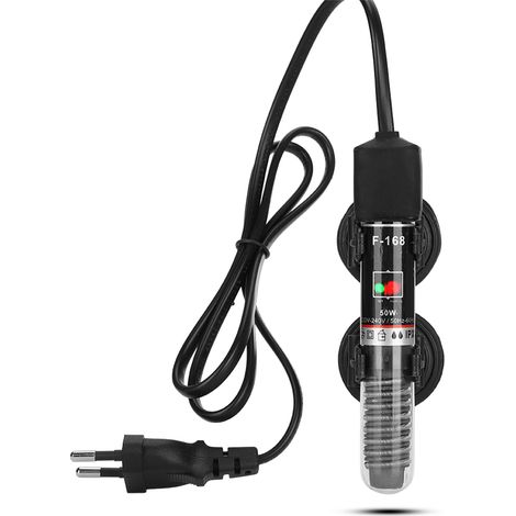50-W-Mini-Aquarienheizung, konstante Temperatur 26 °C, EU-Stecker 220–240 V für kleine Aquarien (1/5)